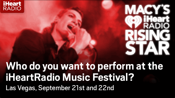 Who do you want to open the iHeartRadio Music Festival 2012?